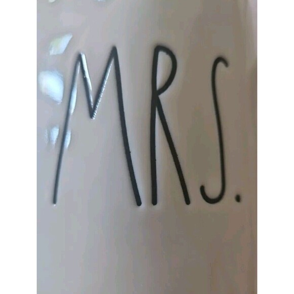 Rae Dunn MRS.  Coffee Tea Mug  14 Oz Classic Ceramic White NEW - Picture 2 of 6
